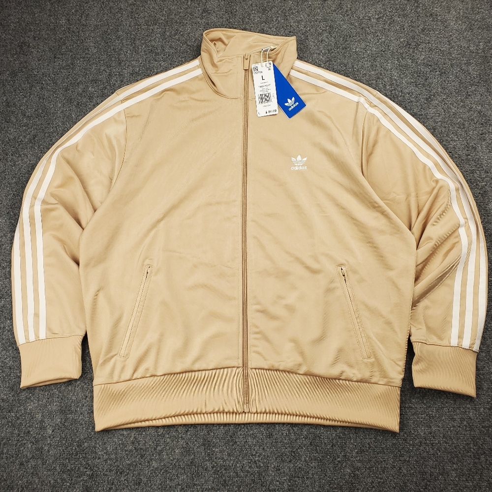 Adidas Originals Firebird Track Top Jacket Large Magic Beige Adicolor Loose